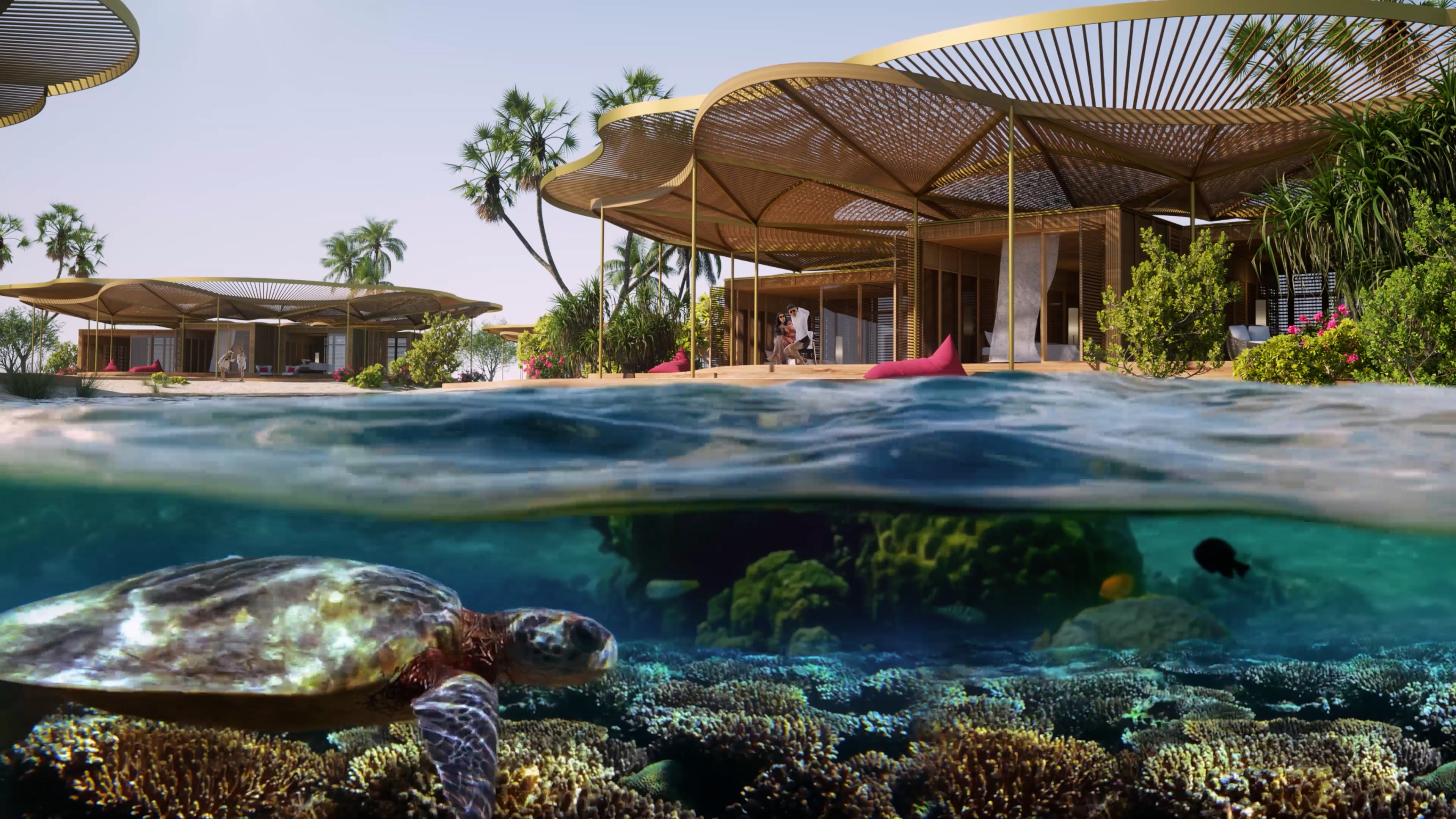 Coral Bloom blends hotels with nature