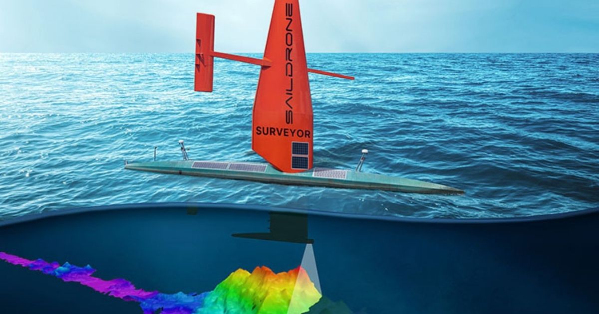 Saildrone Surveyor Earns Ocean Innovation Award for Revolutionizing Ocean Mapping