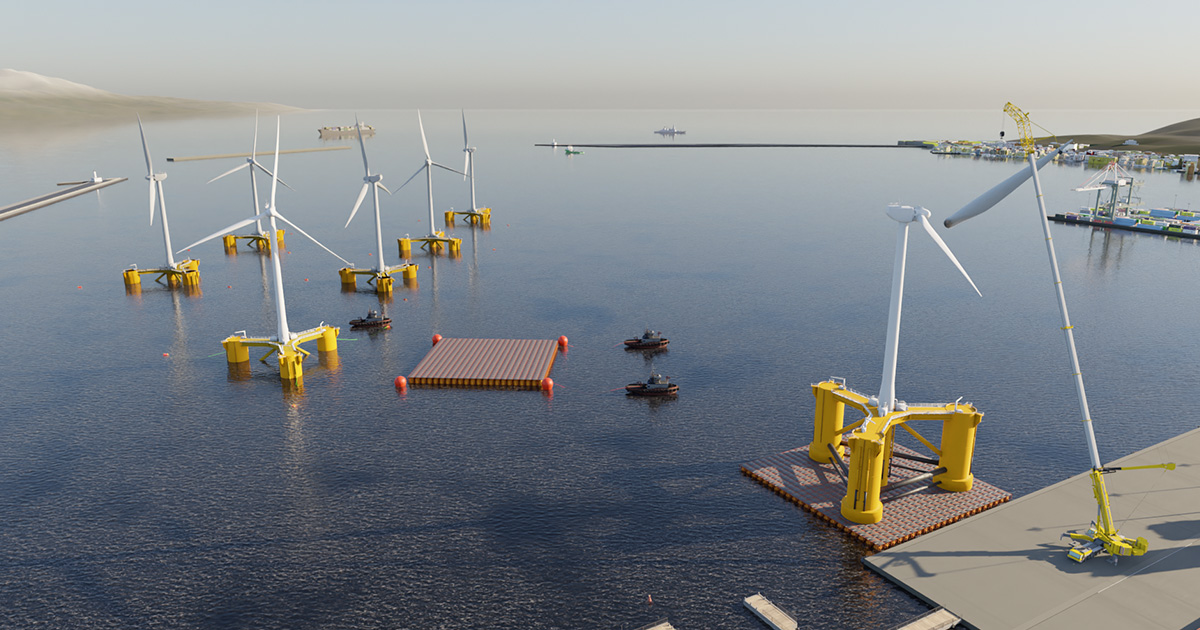 Tugdock, Crowley Partner to Innovate Solutions for Floating Offshore Wind Energy