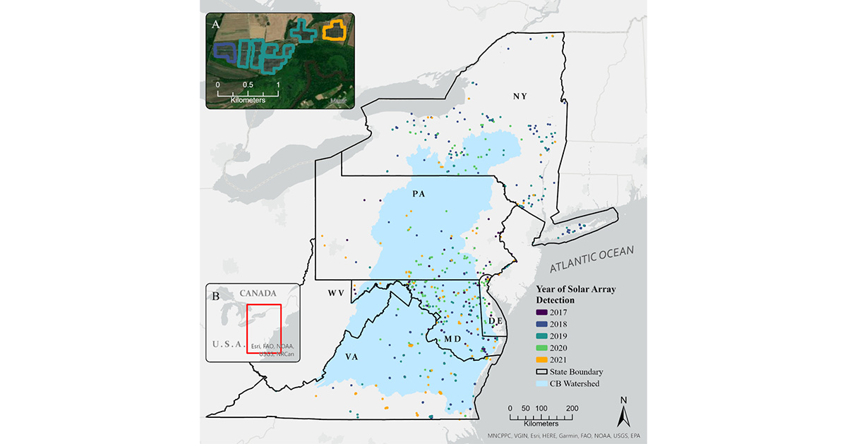 First of Its Kind: Chesapeake Bay Watershed Solar Mapping & Prediction