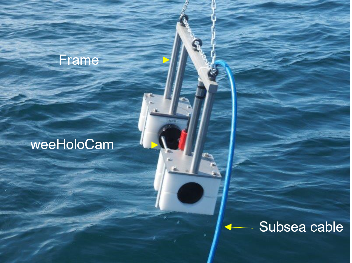 Deployment of weeHoloCam in North Sea June 2021 1