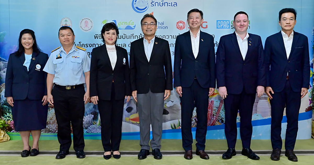 Thai Union Joins Earth Agenda Foundation for a Coral Reef Restoration Project
